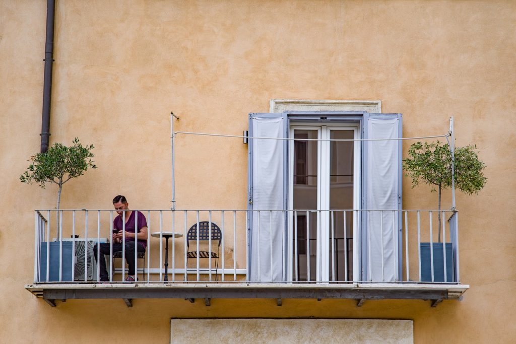 Construction de balcon