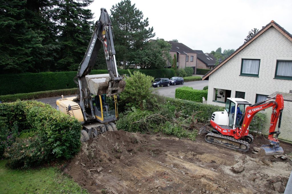 extension par excavation