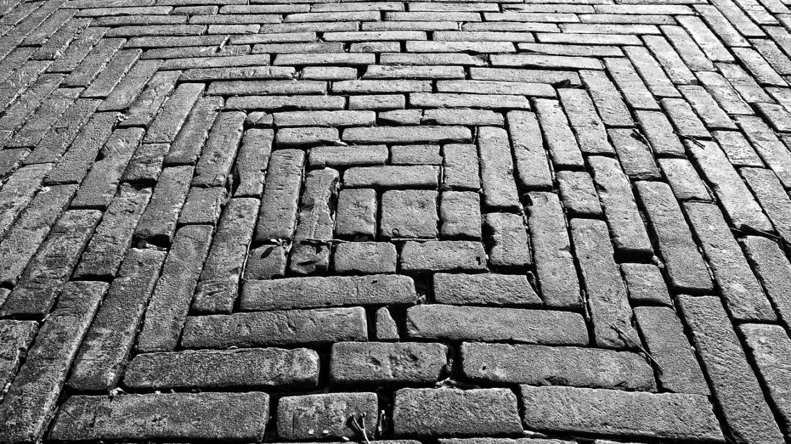 travaux de pavage