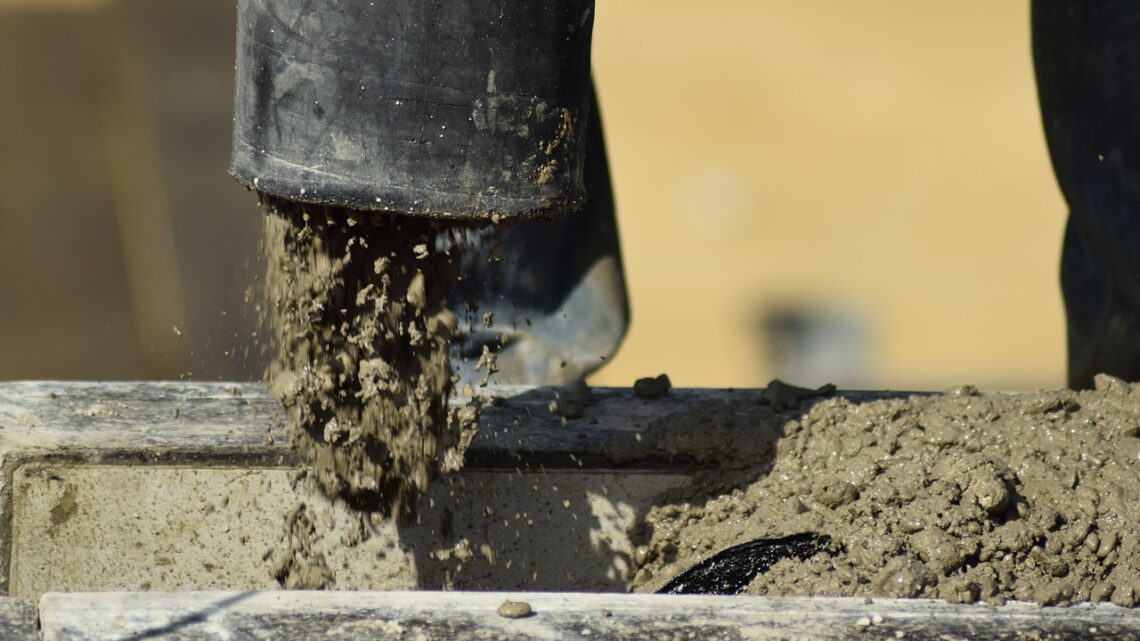 pompage de beton