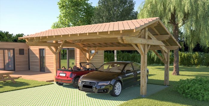 Abri de voiture en bois, en métal ou en béton : quelle est la meilleure option ?