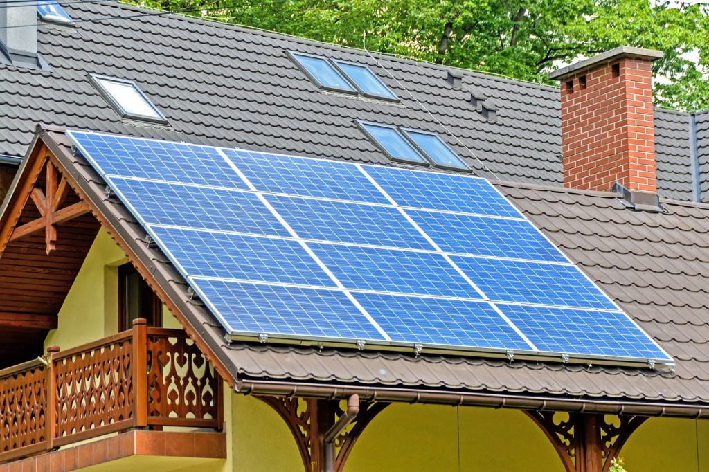 panneaux solaires toitures