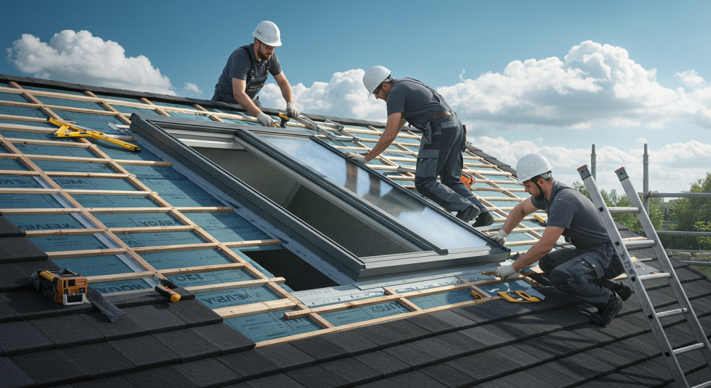 Installation de fenêtres de toit Velux : guide complet