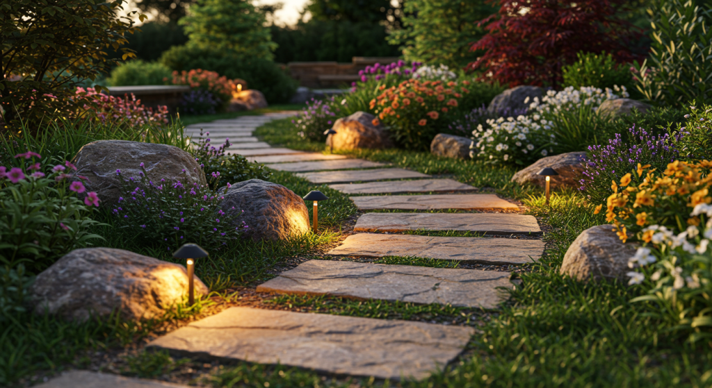 Aménager votre jardin avec des pierres
